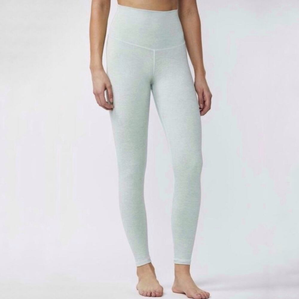 NEW DYI S Signature Tight Jersey Moss Heathered Eucalyptus Green Legging Workout